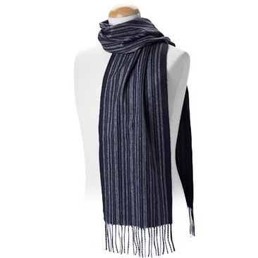 Pin Stripe Cashmere Scarf