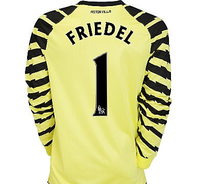 Nike 2010-11 Aston Villa Goalkeeper Home (Friedel 1)