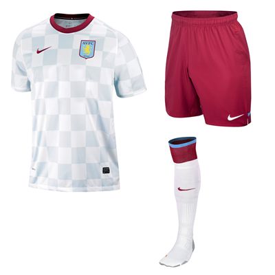 Nike 2011-12 Aston Villa Away Nike Little Boys Away