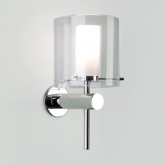 Arezzo Chrome Bathroom Wall Light