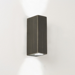 Bloc Up Down Bronze LED Wall Light