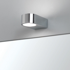 Epsilon Chrome Bathroom Wall Light