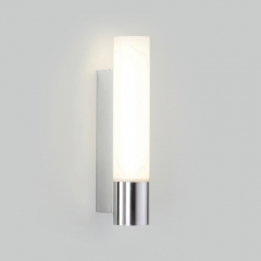 Kyoto 260 Polished Chrome Bathroom Wall Light