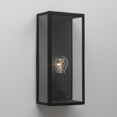 Messina Black Outdoor Wall Light