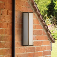 Salerno Black Outdoor Wall Light