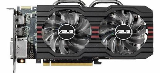 ASUS  AMD Radeon R9 270 DirectCU II OC 2GB GDDR5 Graphics Card (PCI Express 3.0, HDMI, DVI-I, DVI-D, Display Port)