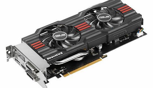 ASUS  GeForce GTX 660 DirectCU II OC Nvidia Graphics Card (2GB GDDR5, PCI Express 3.0, HDMI, DVI-I, DVI-D, DisplayPort, Nvidia 3D Vision Surround Ready, SLI Support)