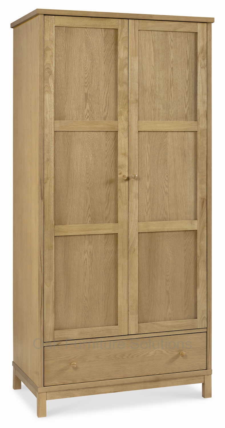 Atlanta Oak Double Wardrobe