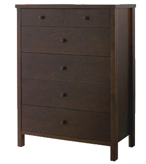 atlantis Dark 4 2 Drawer Chest