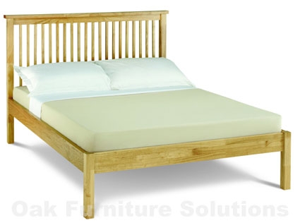 atlantis Natural Bedstead - 135cm - Low Footend