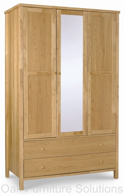 ATLANTIS Natural Triple Wardrobe