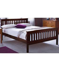 ATLANTIS Single Bed Frame - Chocolate