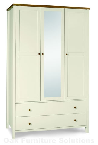 atlantis Two Tone Triple Wardrobe