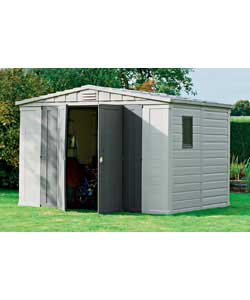 Atlas Apex Plastic Shed 10x8ft