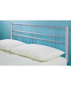 Single Silver Headboard