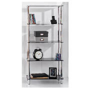 ATOM 5 Shelf Unit, Black