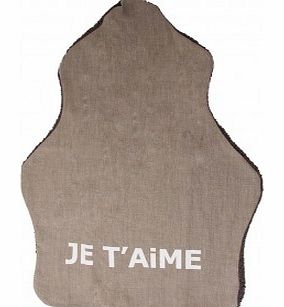 Atsuyo Akiko Fleece Je taime cover - Grey `One size