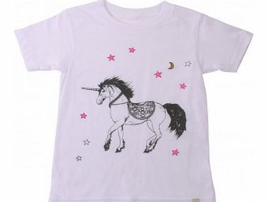 Unicorn T-Shirt White `4 years,6 years,8 years