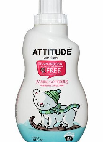 Attitude Fabric Softener 3x Baby No Fra 1040ml