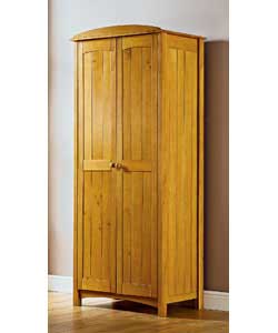 auckland 2 Door Wardrobe - Pine