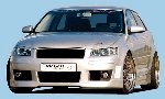 Audi A3 8P Rieger Front Bumper Inc Mesh ABS