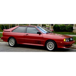 audi Quattro Red