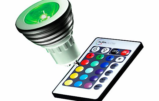 4W GU10 Spotlight LED Bulb and Remote