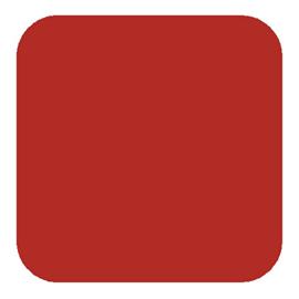 auro 260 Silk Gloss Paint - English Red - 0.375