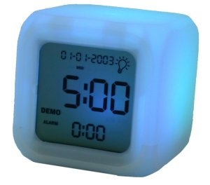 Colour Changing LED Alarm Clock