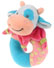 Lil Barnyard 6in Rattle Cow 73439E