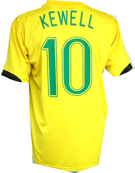 Nike Australia home (Kewell 10) 06/07