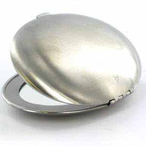 Sophia Compact Mirror (Matte Steel)