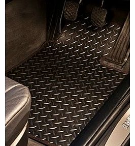 CITROEN BERLINGO VAN (2008 on) 2 FIXING CLIPS RUBBER CUSTOM MADE FITTED CAR FLOOR MATS SET