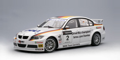 AUTOart BMW 320 Si WTCC Team Germany #2 J.Muller 2007