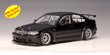 AUTOart BMW 320i (E46) WTCC Plain Body Version in Black