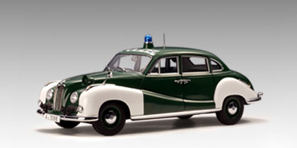 AUTOart BMW 501 Police Car White