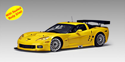 AUTOart Chevrolet Corvette C6R Plain Body Yellow