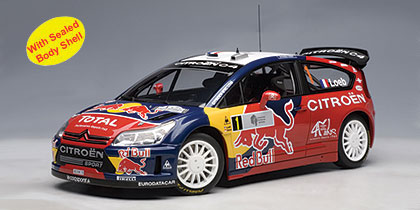 AUTOart Citroen C4 WRC France Winner #1 Red Bull 2008