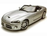 Die-cast Model Dodge Viper SRT-10 (1:18 scale in Silver)