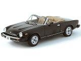 Die-cast Model Fiat 124 Spider (1:18 scale in Black)