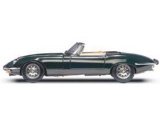 Die-cast Model Jaguar E Type Cabrio V12 (1:18 scale in DarkGreen)