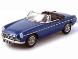 Die-cast Model MG MGB Roadster MkII (1:18 scale in Blue)