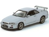 AutoArt Die-cast Model Nissan Skyline GTR R34 (1:43 scale in Silver)