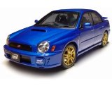 Die-cast Model Subaru Impreza WRX STi (1:18 scale in Blue)