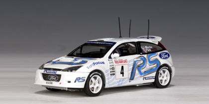 AUTOart Ford Focus RS WRC 2003 Martin/Park #4 Rally