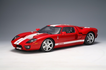 AUTOart Ford GT Red/White Stripe