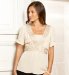 Autograph Pure Silk Short Sleeve Cornelli Blouse