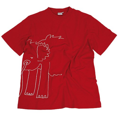 Mens Avalaan Safari Tee Scarlet Red