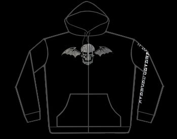 Bat Zip Hoodie