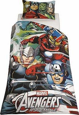 Avengers Duvet Cover Set - Single